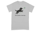 Stay playful chase joy dog chasing ball t-shirt product