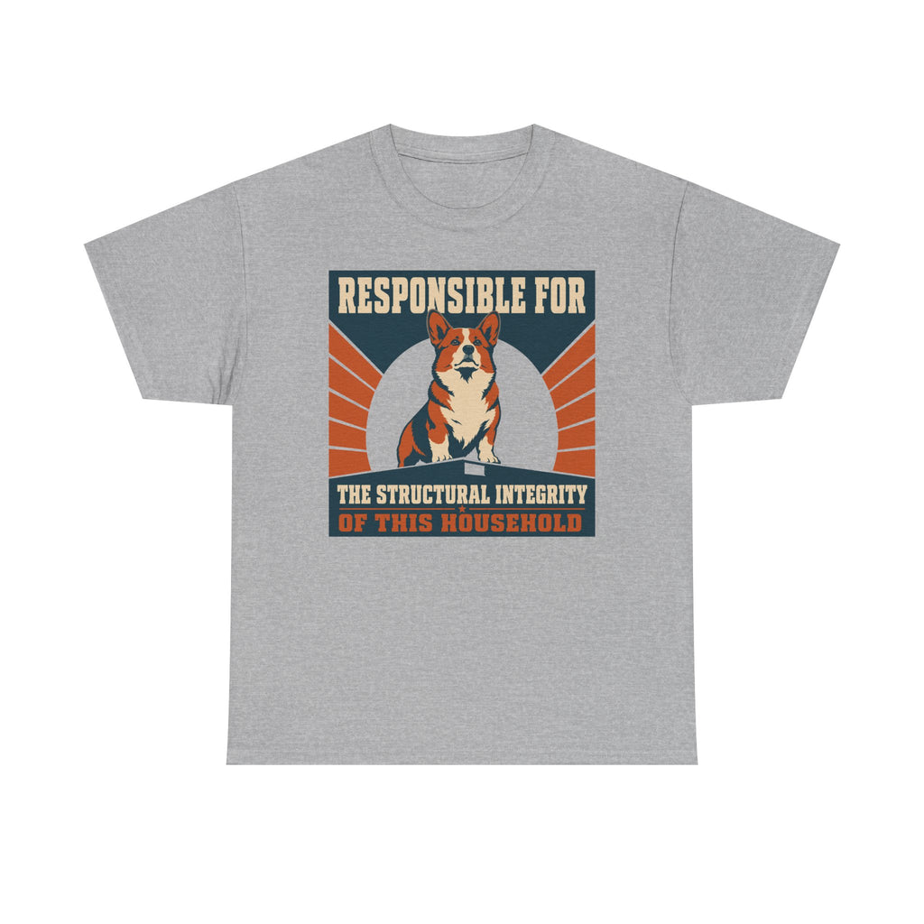 Structural Integrity Corgi Graphic T-shirt