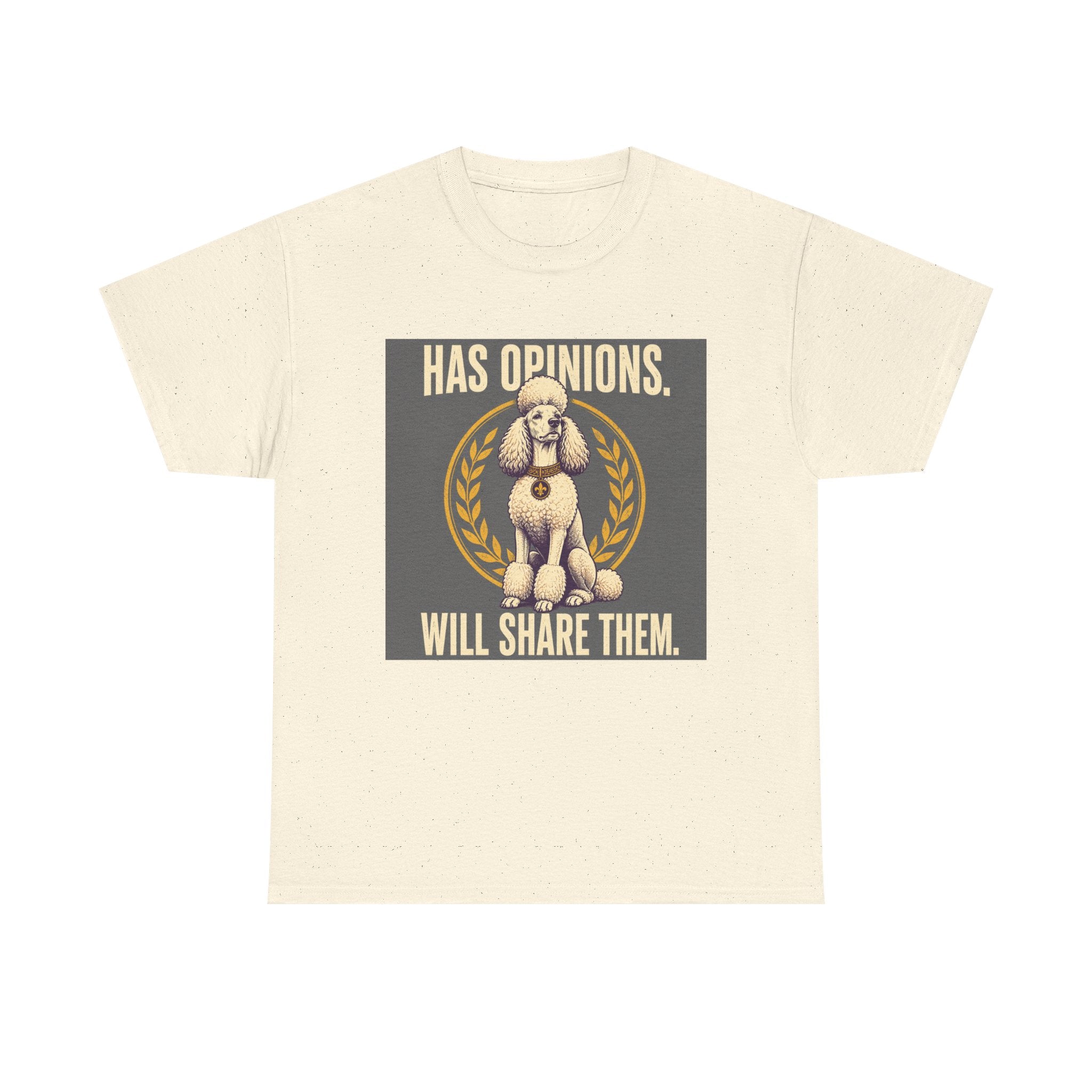 Elegant Opinions Poodle T-Shirt