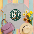 Bernese Mountain Dog Badge - Gentle Mountain Soul T-Shirt in Ash
