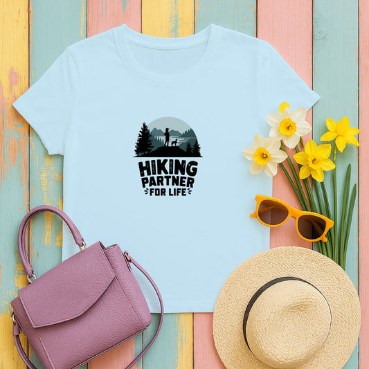 Hiking Partner For Life Graphic Tee product