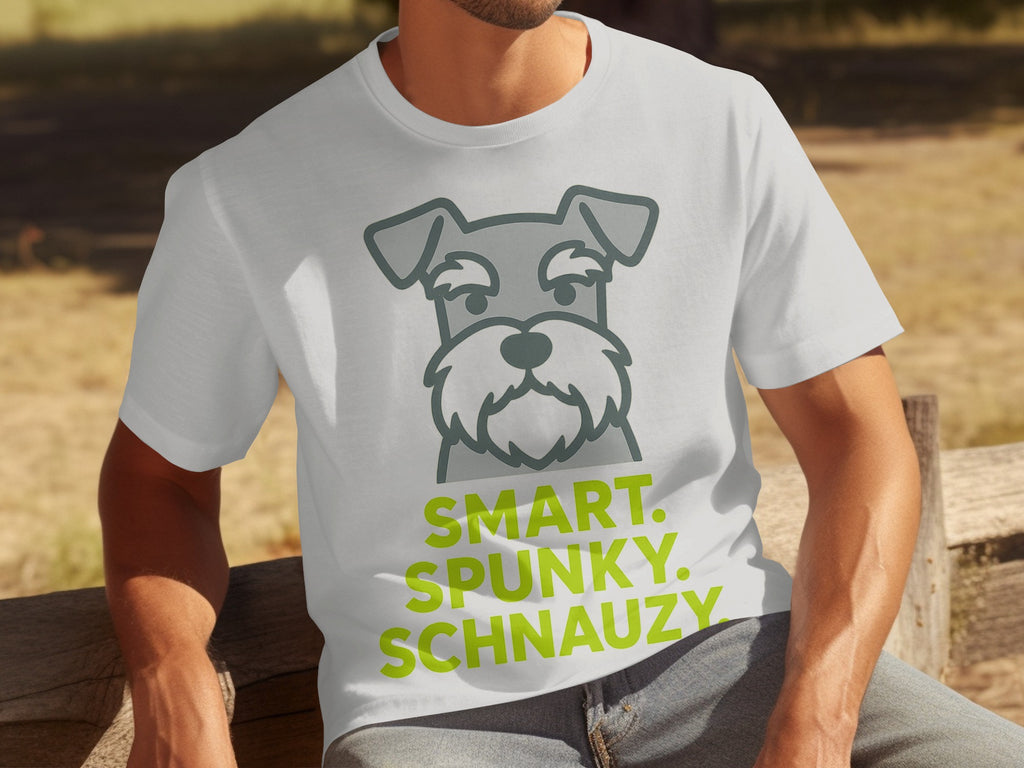 Smart Spunky Schnauzy Graphic Print T-Shirt