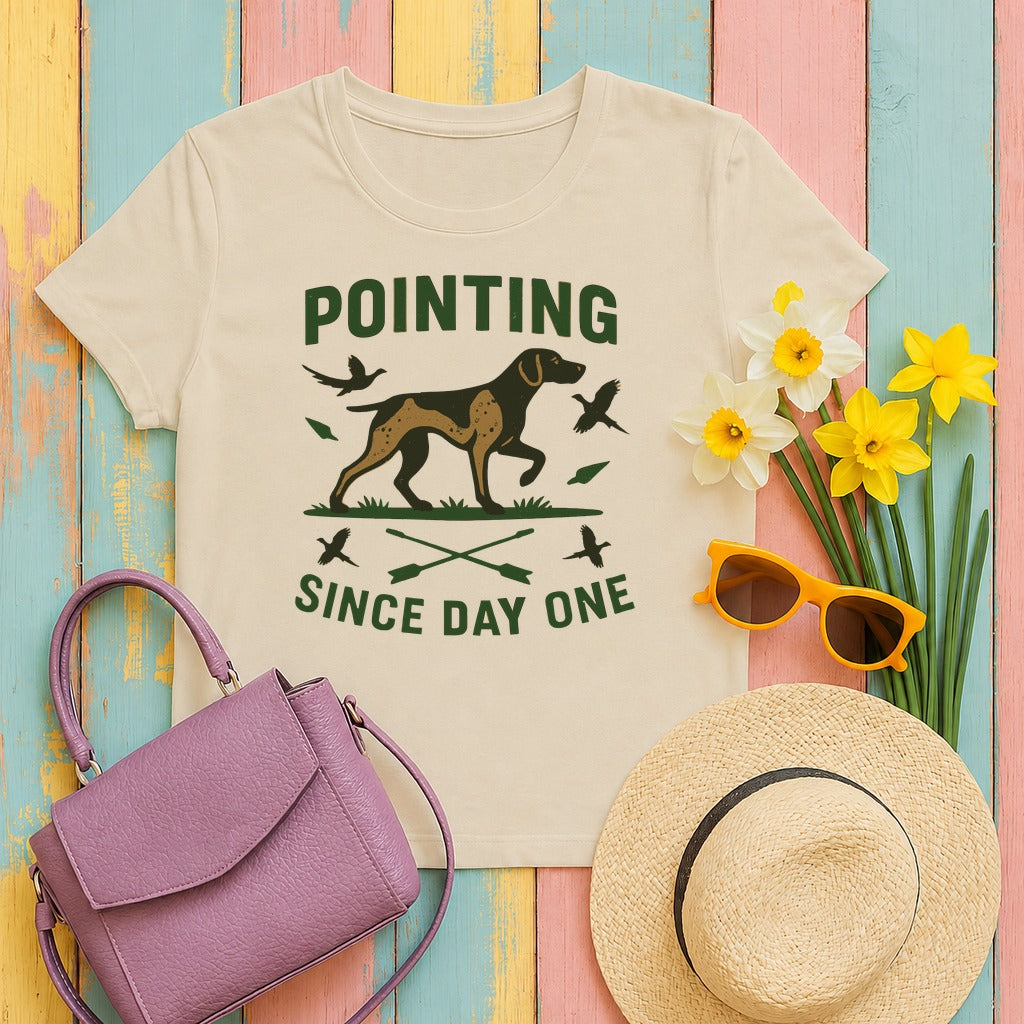 Pointing Day One GSP T-Shirt in Sand