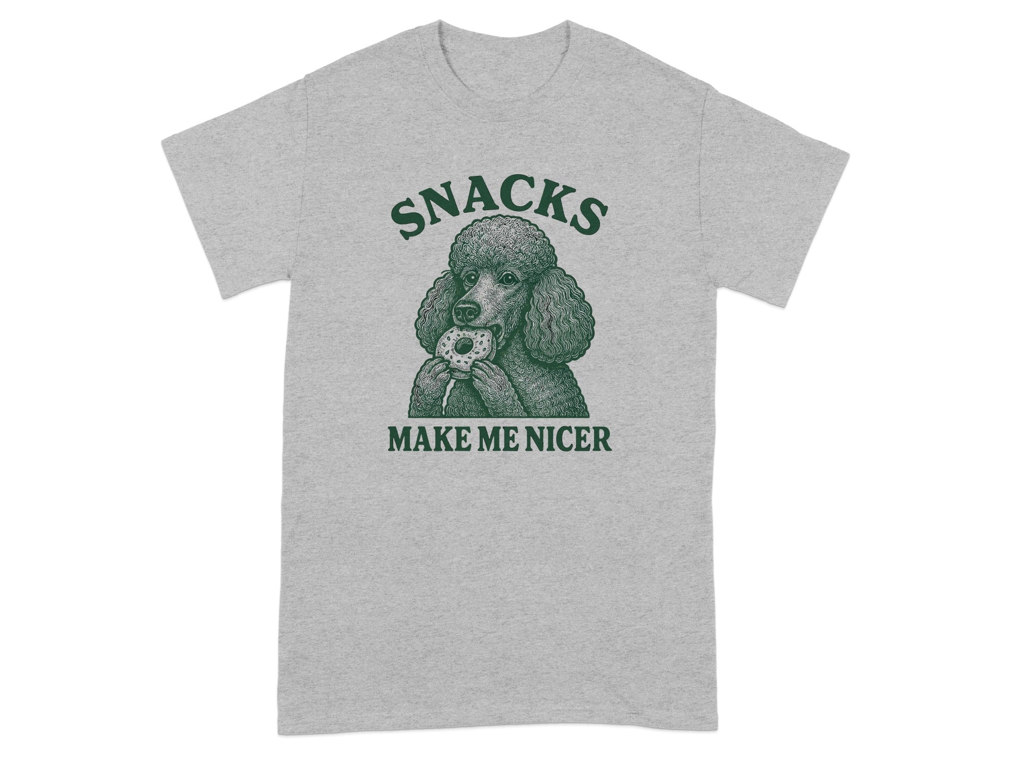 Snacks Make Me Nicer Graphic T-Shirt