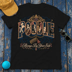 Elegant Poodle T-Shirt in Black