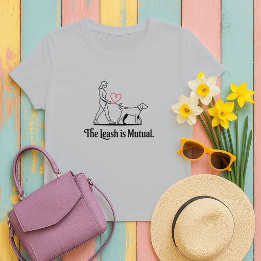 The Leash is Mutual Graphic Tee Shirt trendy product