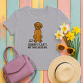 Sorry I Can't, My Wirehaired Vizsla Said No Tee in Athletic Heather