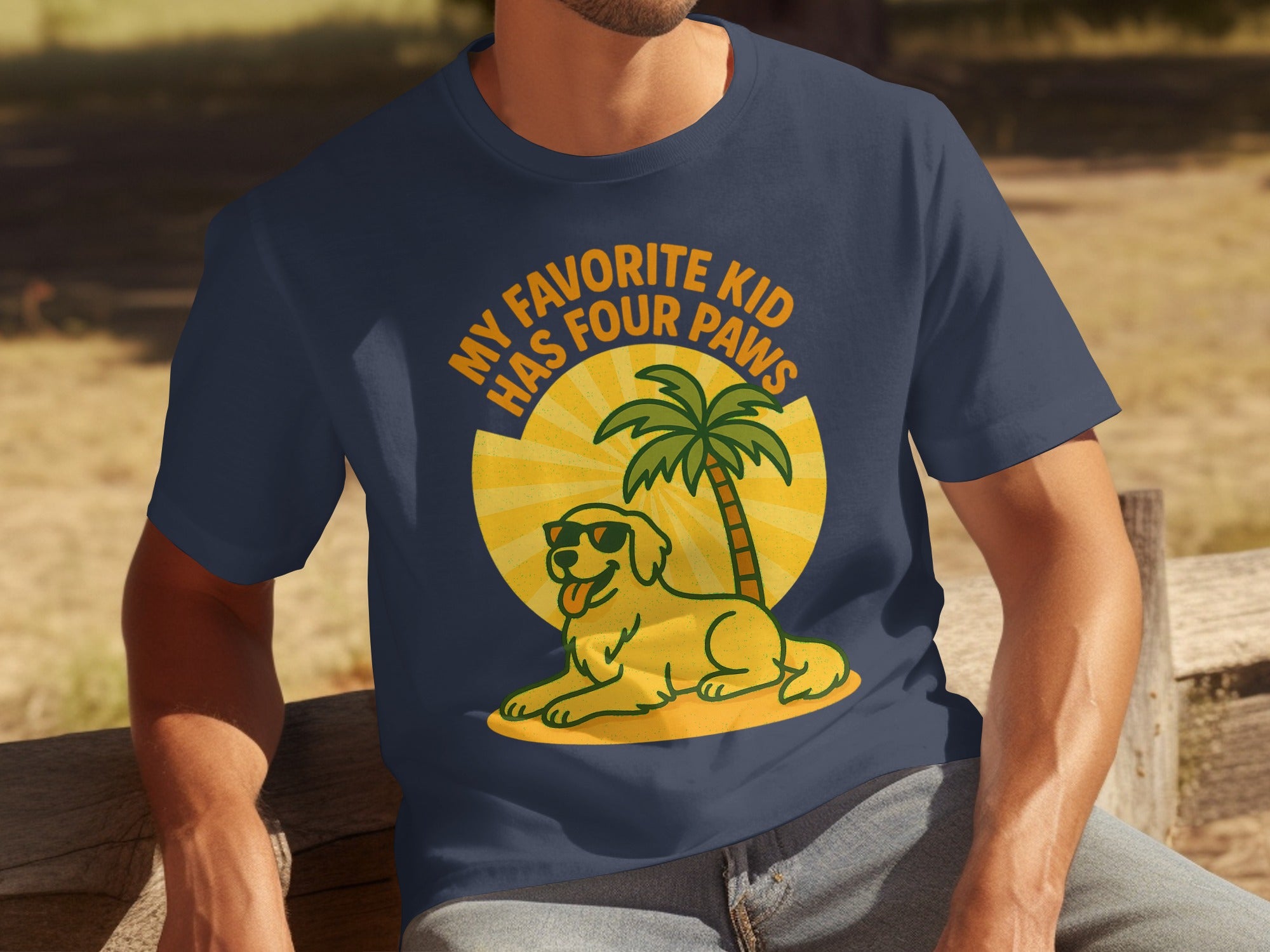 My Favorite Kid Has Four Paws Palm Tree product type