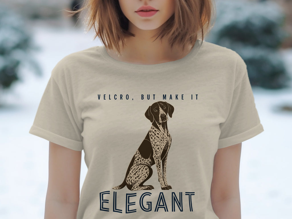 Velcro German Shorthaired Pointer T-Shirt