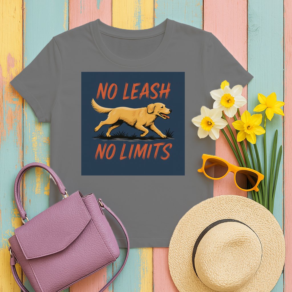 Fun No Leash No Limits Graphic T-Shirt product