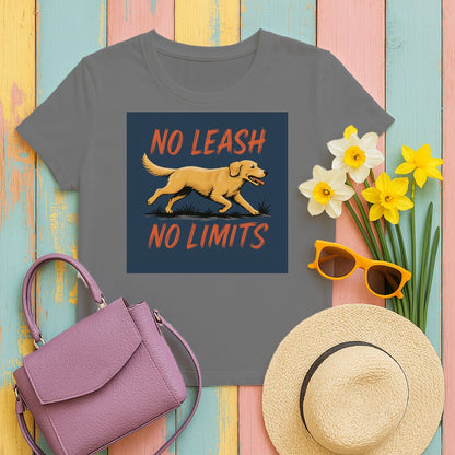 Fun No Leash No Limits Graphic T-Shirt product