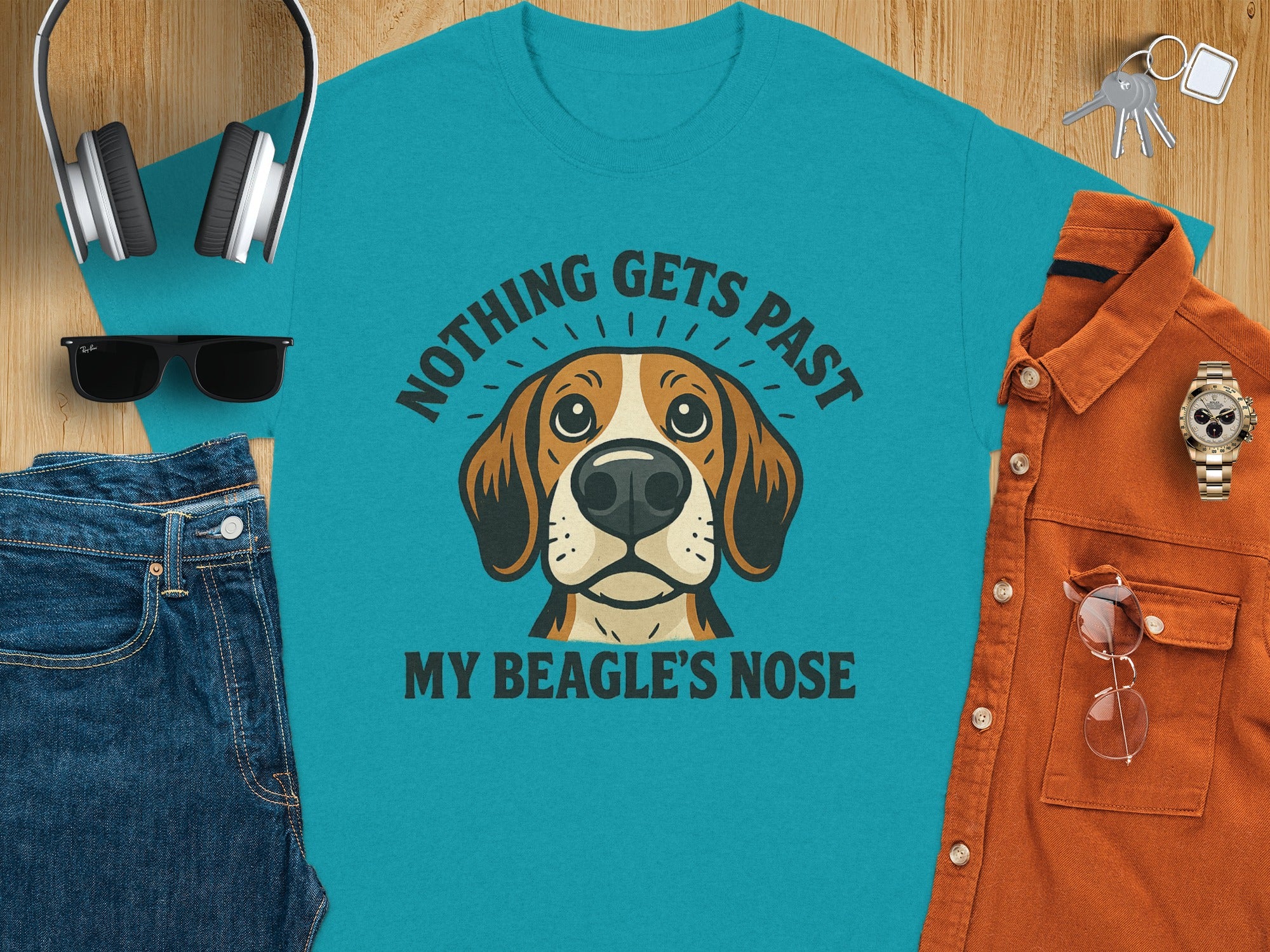 Nothing Gets Past My Beagle's Nose T-Shirt