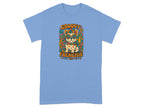 Groovy Frenchie Colorful Graphic Tee Shirt Product