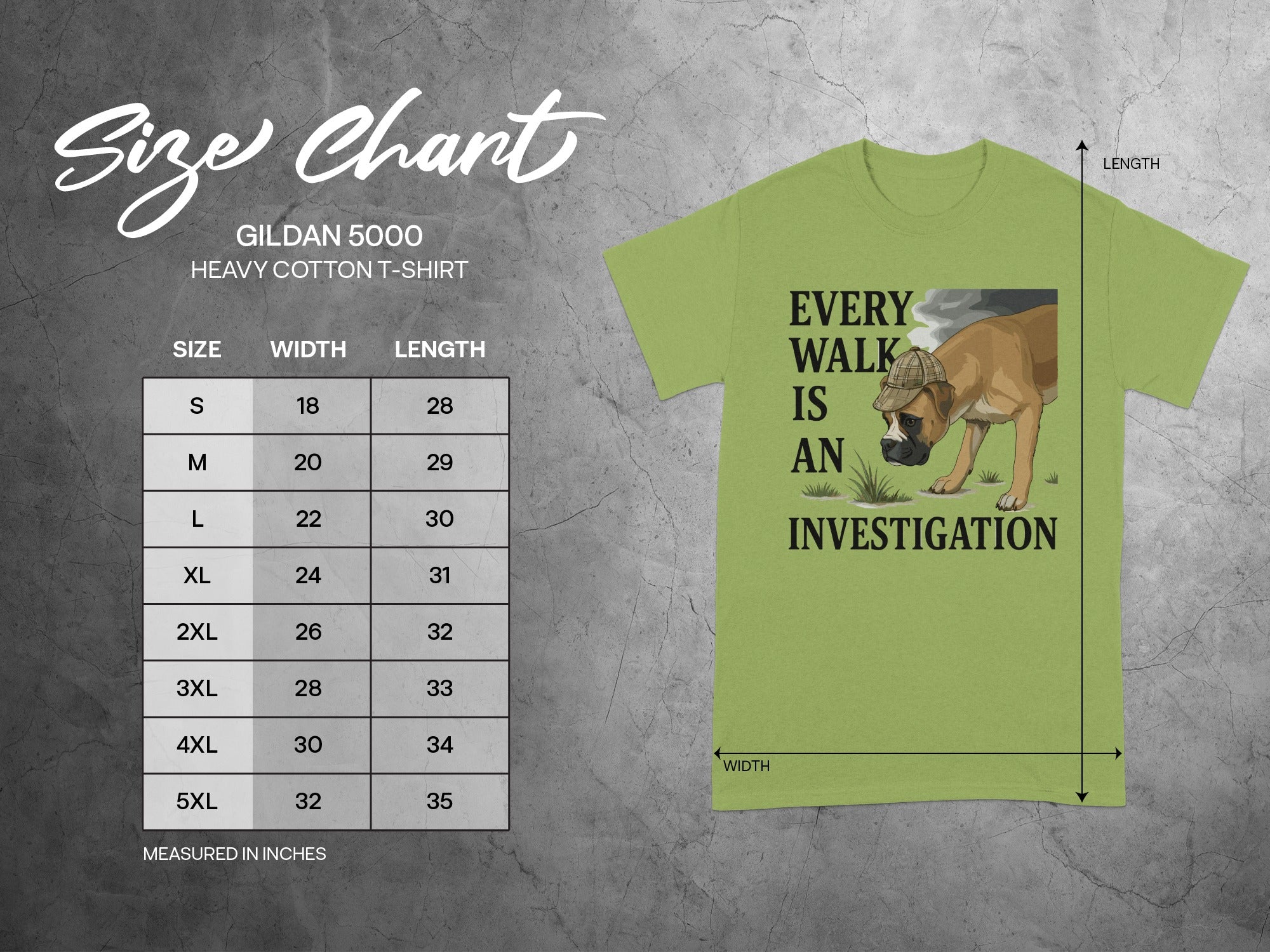 Every Walk Is An Investigation T-Shirt