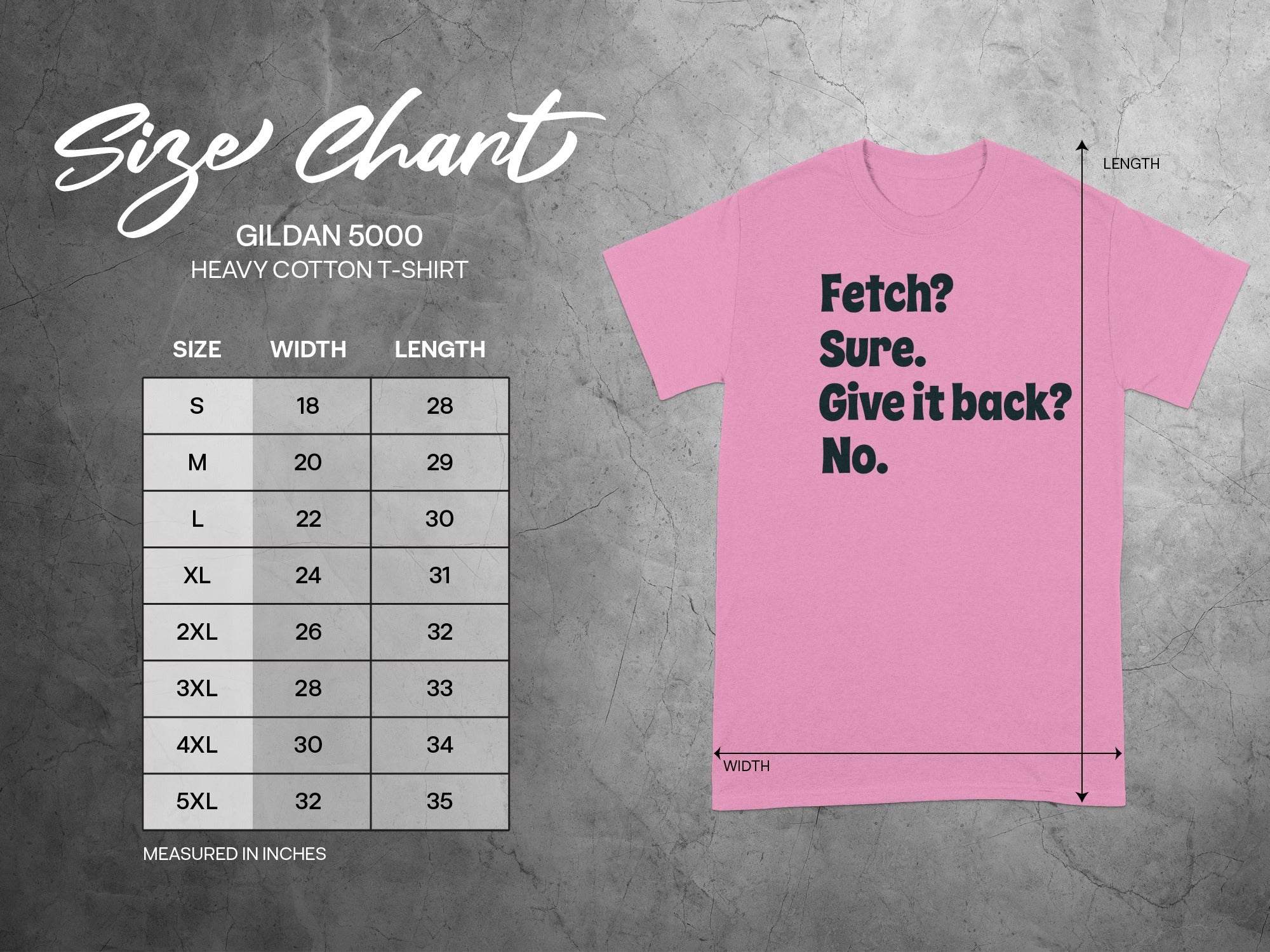 Fetch Sure Give It Back No Pink T-Shirt