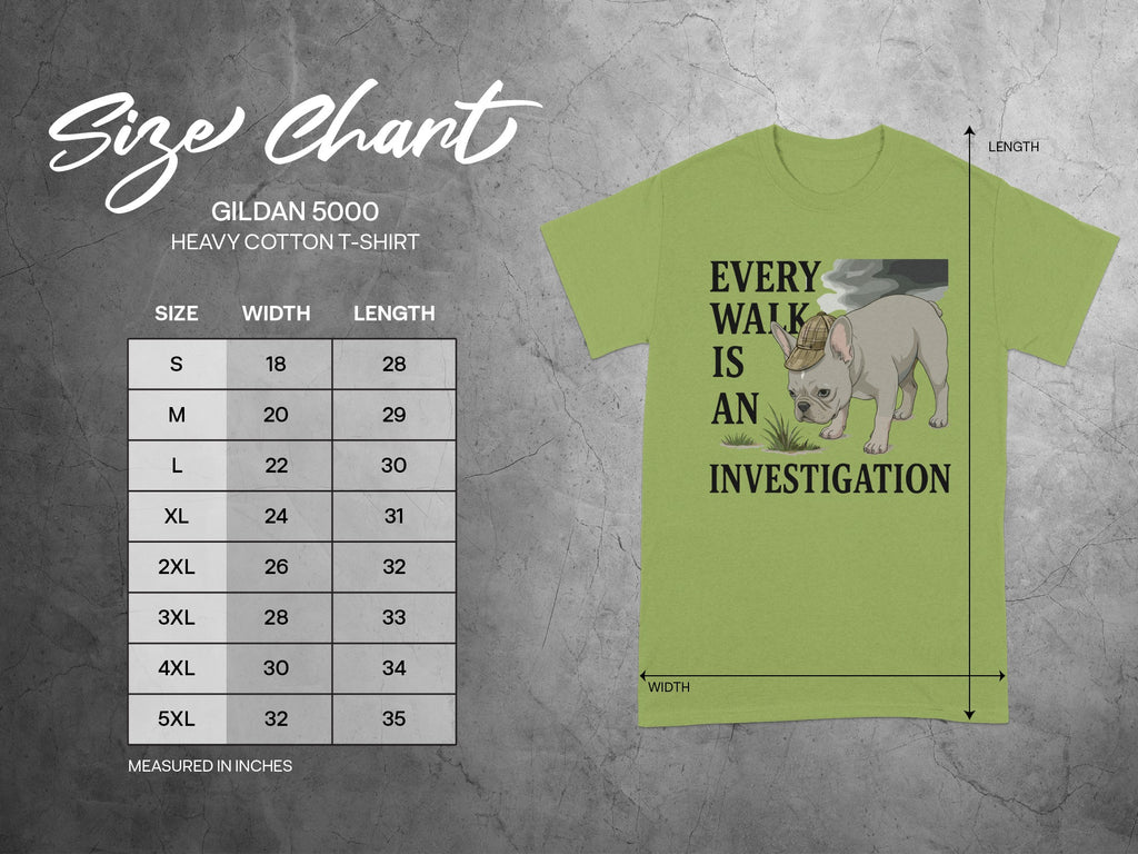Every Walk Is An Investigation T-Shirt