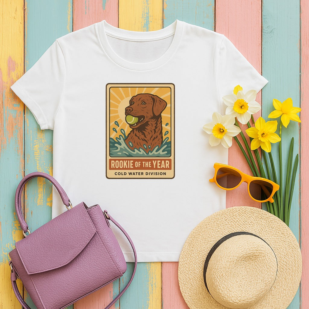 Chesapeake Rookie of the Year Tee in White