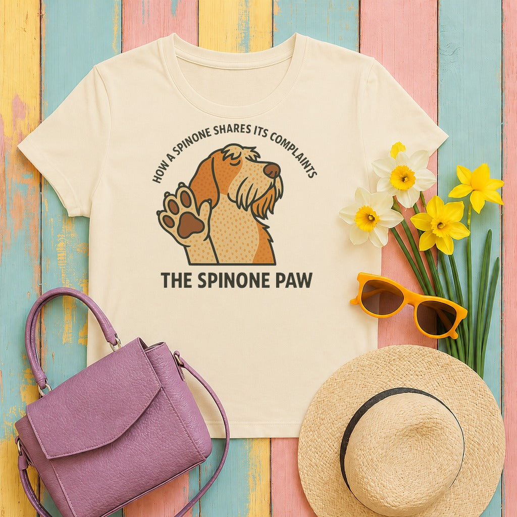 Spinone Italiano The Spinone Paw Tee