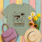 pointer zoomies-field-edition tee flat lay hero