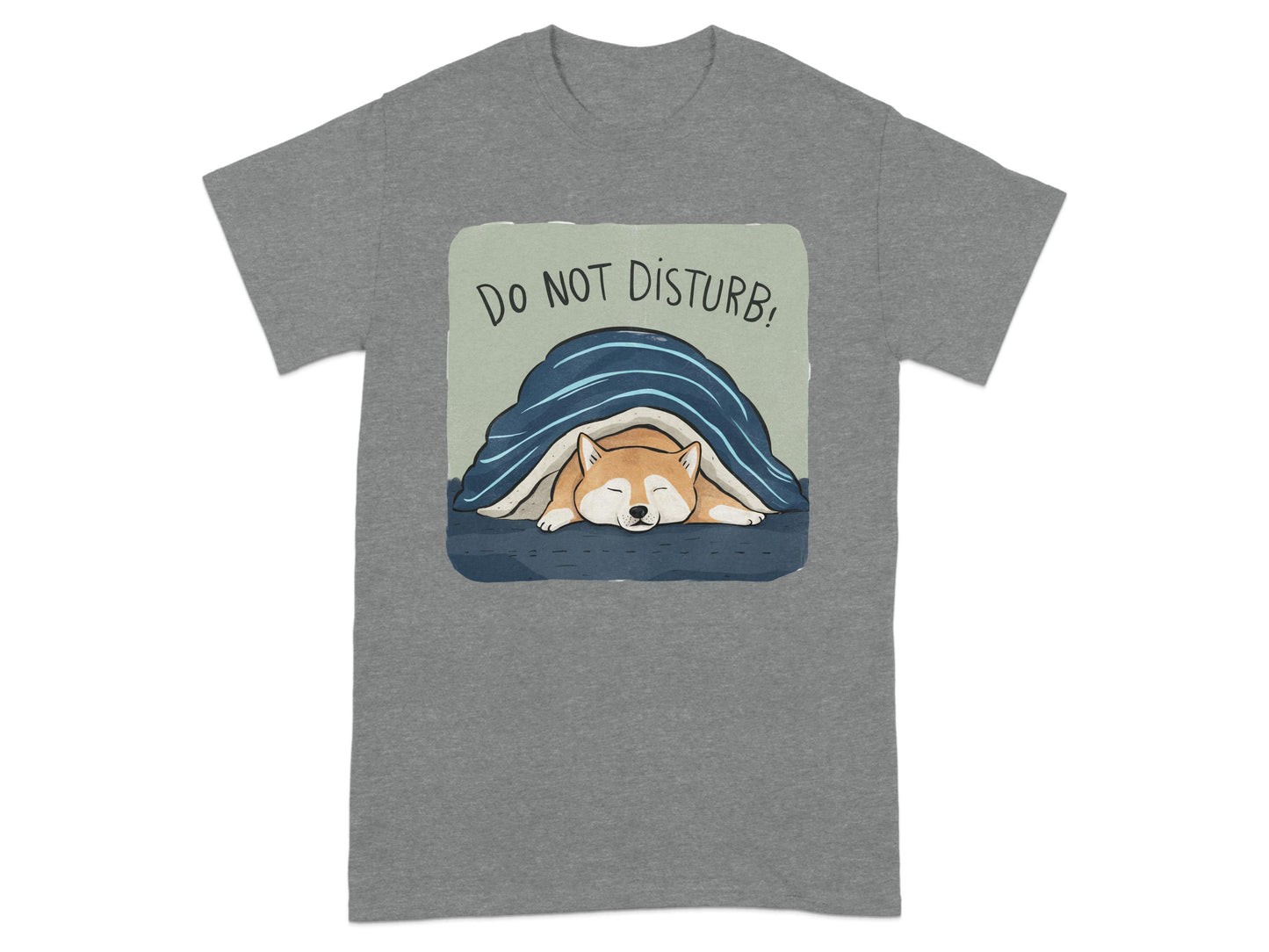 Do Not Disturb Sleeping Dog Graphic T-Shirt product type