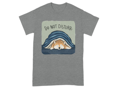 Do Not Disturb Sleeping Dog Graphic T-Shirt product type