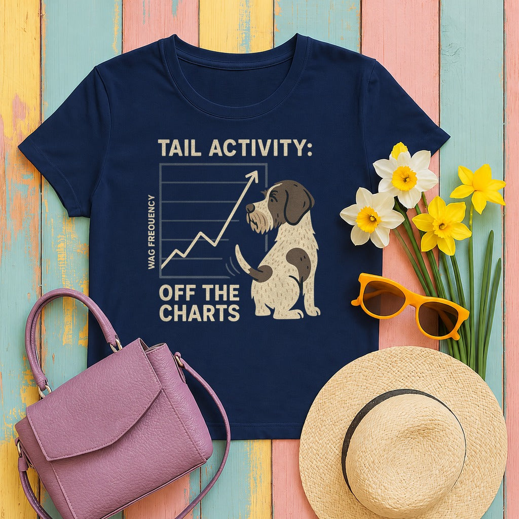 GWP Tail Activity Off the Charts Tee in Navy