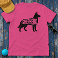 Bold Shepherd Silhouette T-Shirt in Heliconia