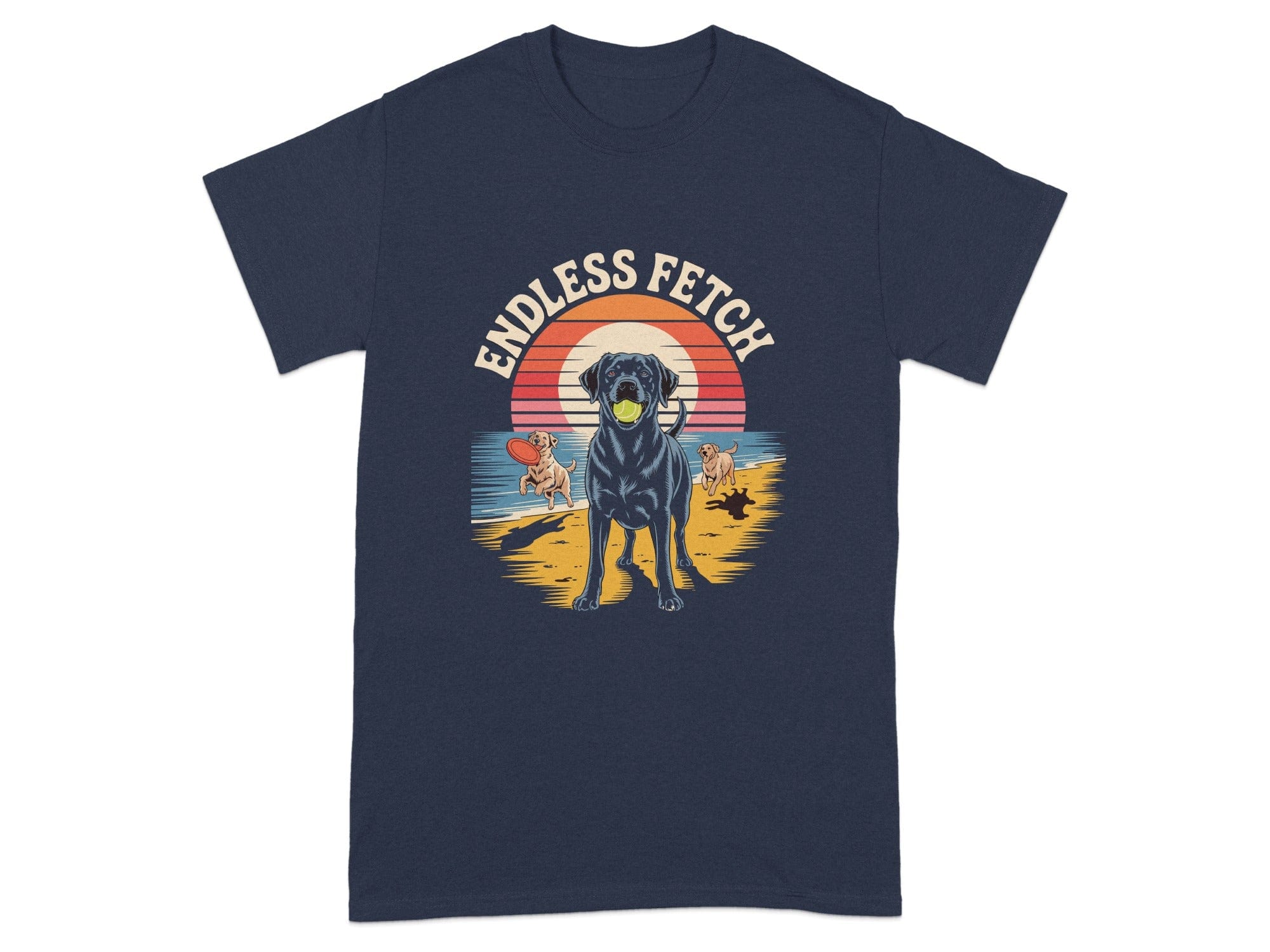 Endless Fetch Graphic Dog and Sunset T-Shirt product type
