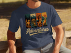 Dog Adventures Graphic Tee for Casual Wear