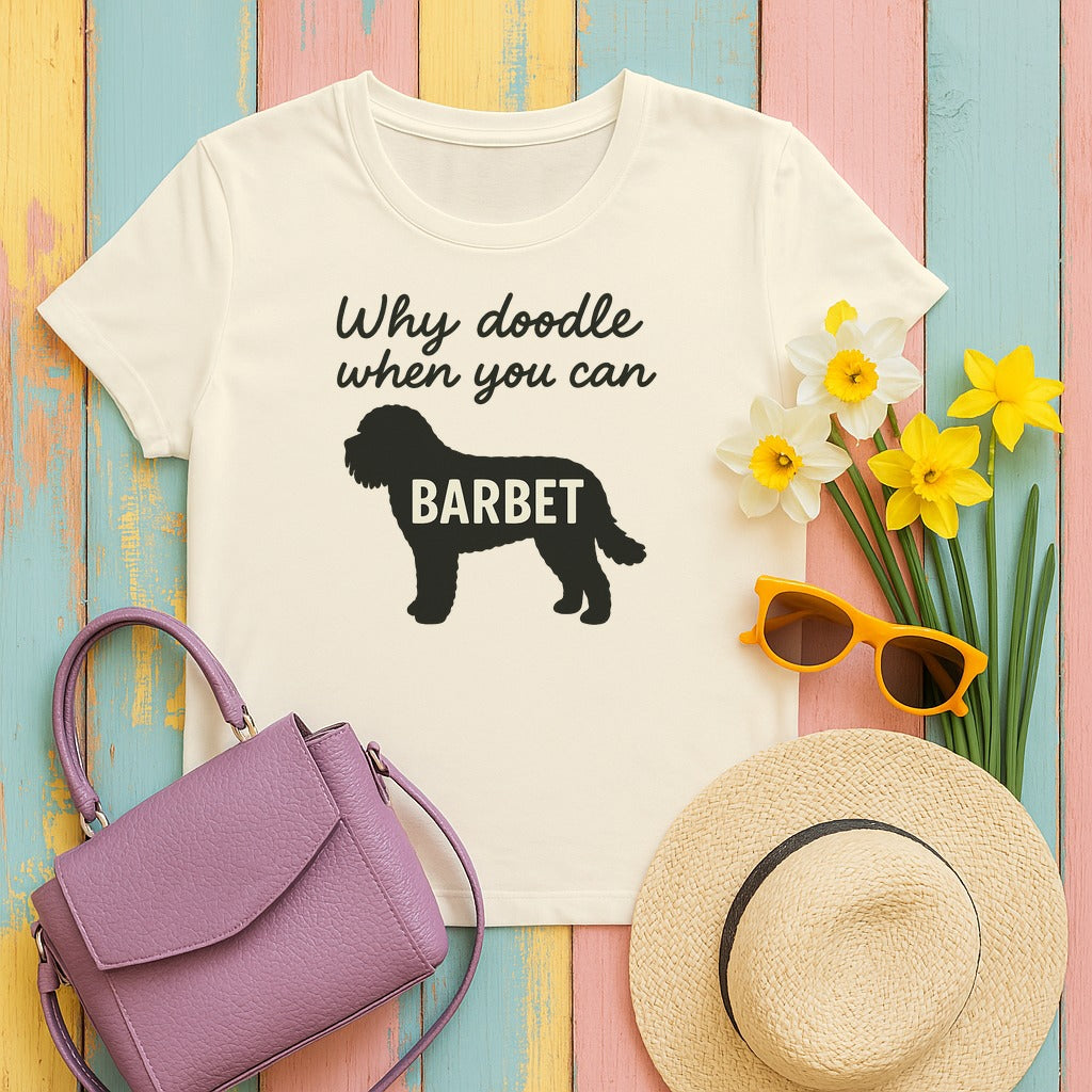 Why Doodle When You Can Barbet Tee in Natural