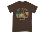 Adventure Buddy Gordon Setter T-Shirts Dark Chocolate T-shirt