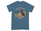 Adventure Buddy Gordon Setter T-Shirts Indigo Blue T-shirt