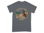 Adventure Buddy Gordon Setter T-Shirts Charcoal T-shirt