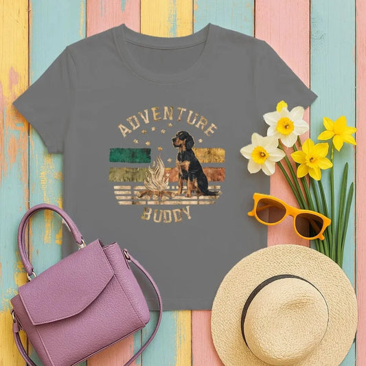 Adventure Buddy Gordon Setter T-Shirts T-shirt
