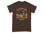 Adventure Buddy Vizsla T-Shirts Dark Chocolate T-shirt