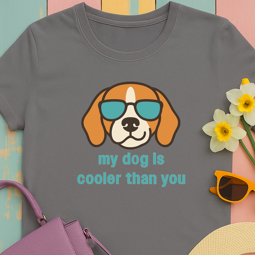 My Dog Is Cooler Than You Beagle T-Shirt
