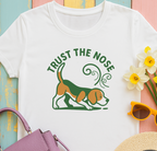 'Trust the nose' Sniffing Beagle T-Shirt