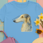 Snooooot Funny Borzoi Dog Meme Art T-Shirt