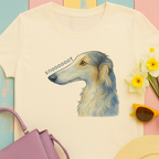 Snooooot Funny Borzoi Dog Meme Art T-Shirt