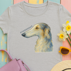 Snooooot Funny Borzoi Dog Meme Art T-Shirt