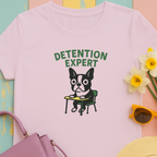 Boston Terrier Detention Expert Tee