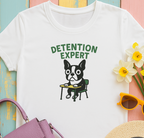 Boston Terrier Detention Expert Tee