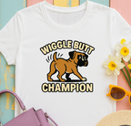 Boxer Dog Unisex Tee - Wiggle Butt Champion