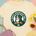 Bernese Mountain Dog Badge - Gentle Mountain Soul T-Shirt