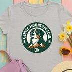 Bernese Mountain Dog Badge - Gentle Mountain Soul T-Shirt