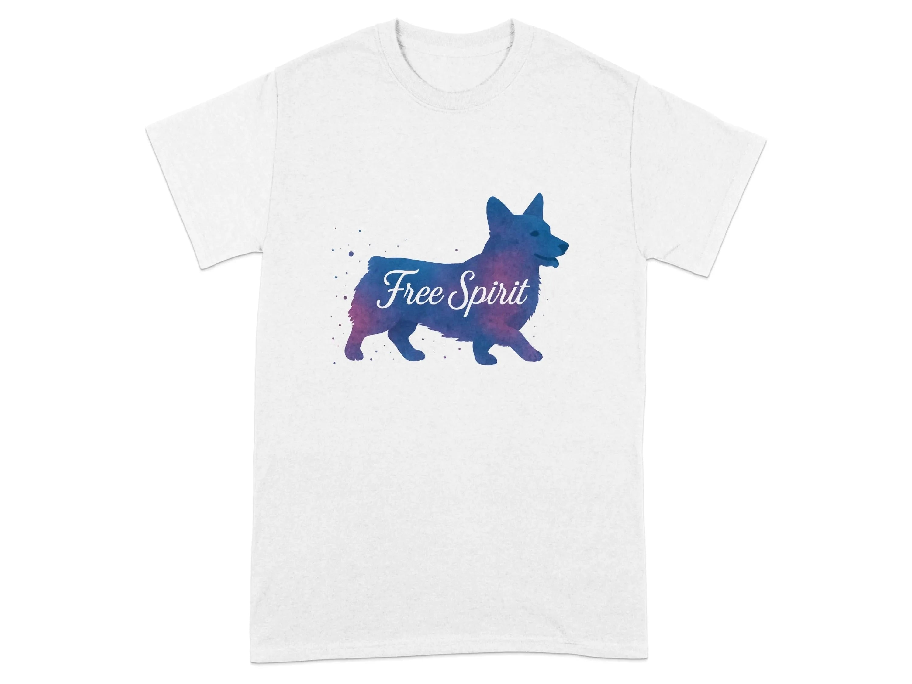 Corgi Free Spirit T-Shirts T-shirt