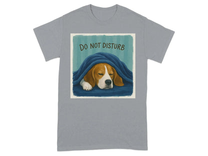 Do Not Disturb Sleeping Beagle T-Shirts T-shirt