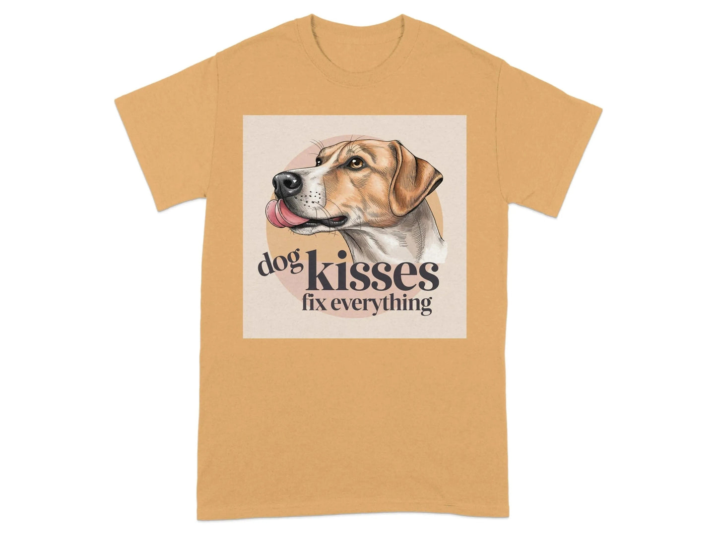 Dog Kisses Fix Everything T-Shirts T-shirt