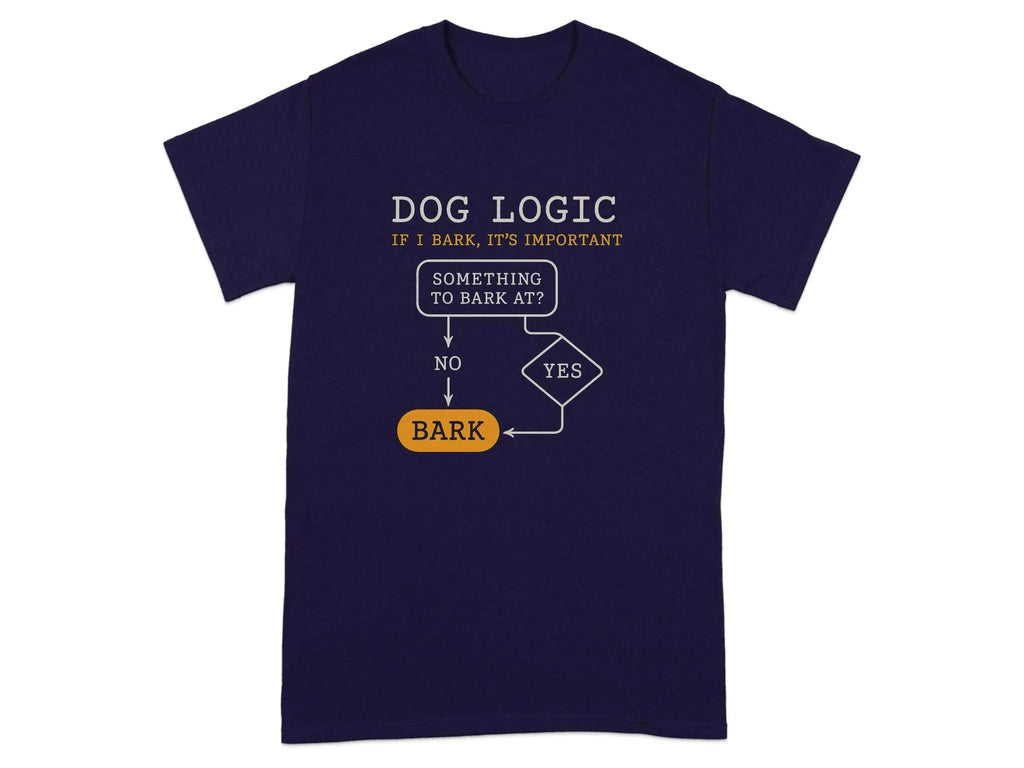 Dog Logic Something to Bark At T-Shirts Blackberry T-shirt