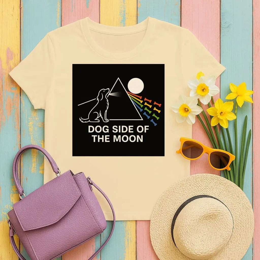 Dog Side of the Moon T-Shirts Yellow Haze T-shirt